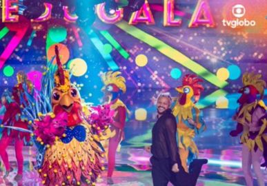 Em nova dinâmica do <i>The Masked Singer Brasil</i>, Eduardo Sterblitch participa de coreografias, veja