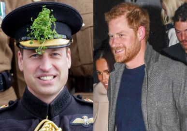 Confira algumas fotos que mostram as mudanças do príncipe William e do príncipe Harry ao longo dos anos