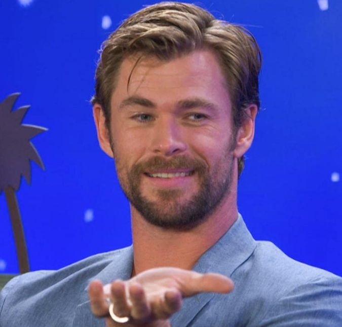 A família estava comemorando o aniversário de Tristan e Sasha Hemsworth