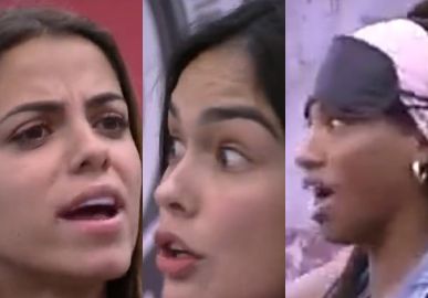 Fogo no parquinho! Key Alves discute com Larissa e Tina: <i>- Não sou da sua laia</i>