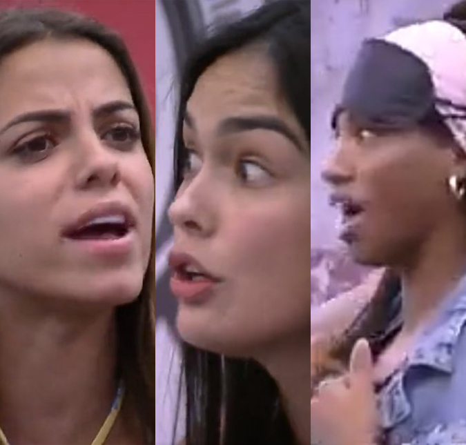 Fogo no parquinho! Key Alves discute com Larissa e Tina: <i>- Não sou da sua laia</i>