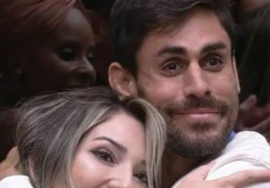 Após prestar depoimento na delegacia por importunação sexual no <I>BBB23</i>, Cara de Sapato homenageia Amanda: <I>A sua mão me deu forças</i>