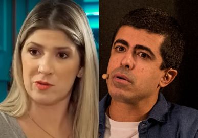 Dani Calabresa se junta a outras atrizes e colegas de Marcius Melhem e fala de polêmicas do humorista: - <i>Eu fingia que achava engraçado</i>