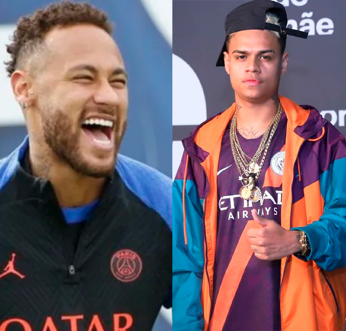 Neymar Jr. ouve música de MC Cabelinho em <I>live</i> e cantor vai à loucura: <i>Estou felizão</i>