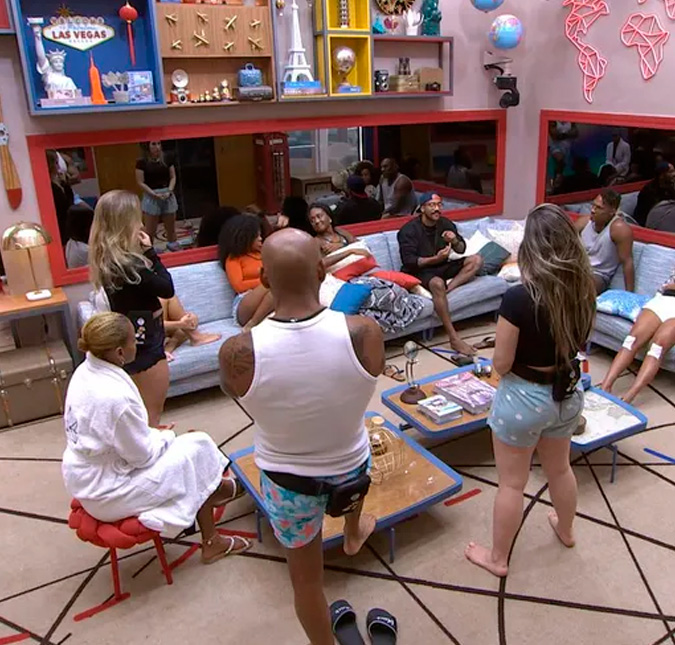 No <I>BBB23</i>, Fred Nicácio faz reunião de condomínio, mas Cezar Black e Ricardo Alface não se entendem. Veja tudo o que rolou nesta madrugada