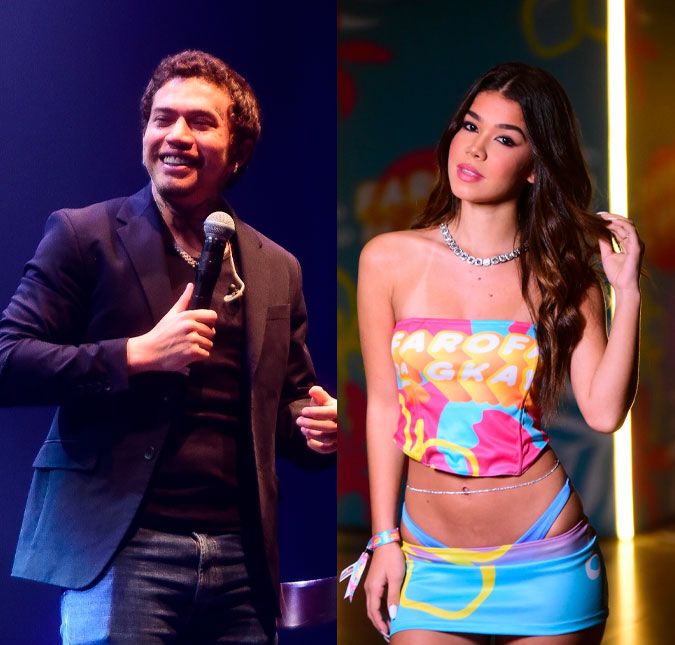 Whindersson Nunes se prepara para lançar música com Tília, filha de Dennis DJ: <i>- É uma forma de ir me inserindo aos poucos no cenário pop</i>