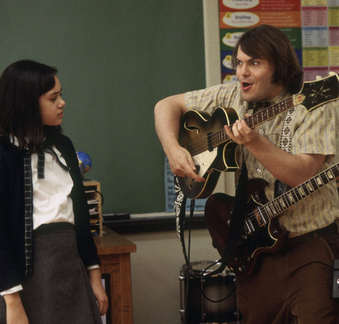 Mistura Alternativa - A comédia Escola de Rock está na Netflix. No filme  estrelado pelo ator Jack Black, um músico consegue emprego como professor  em uma escola particular, onde começa a ensinar