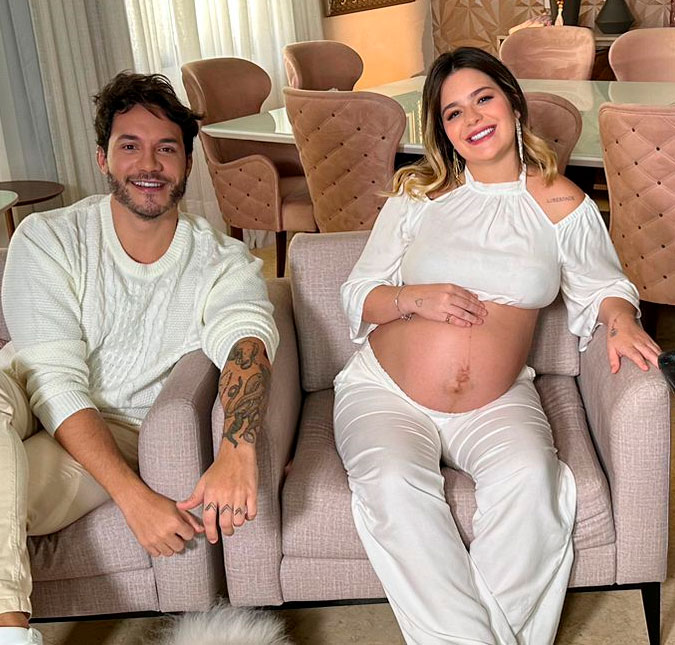 Na reta final da gravidez, Viih Tube comenta mudanças no corpo: <i>- Nunca mais vai voltar a ser o mesmo</i>