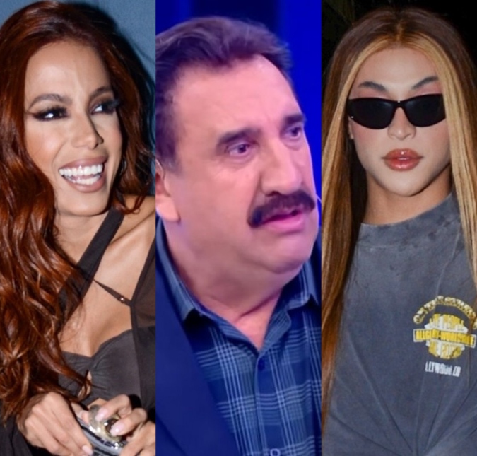 Ratinho diz que Anitta está a cara de Michael Jackson e que não gosta da voz de Pabllo Vittar: <I>Canta mal</i>