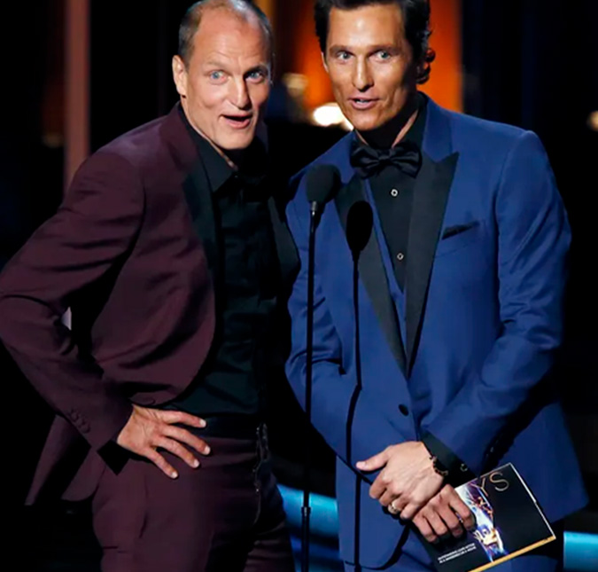 Matthew McConaughey acredita que Woody Harrelson pode ser seu irmão biológico após descobrir que pais se relacionaram no passado