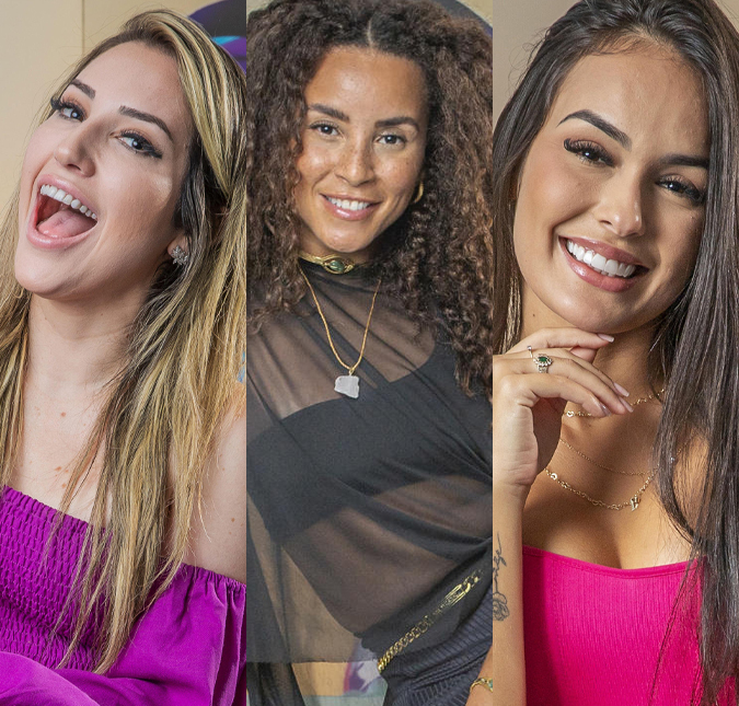 Amanda, Domitila e Larissa estão no 16º paredão do <i>BBB23</i>
