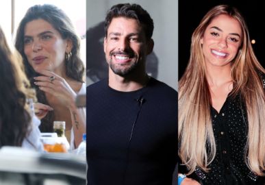 Mariana Goldfarb é fotografada sem aliança pela primeira vez e Key Alves passa a seguir Cauã Reymond nas redes sociais