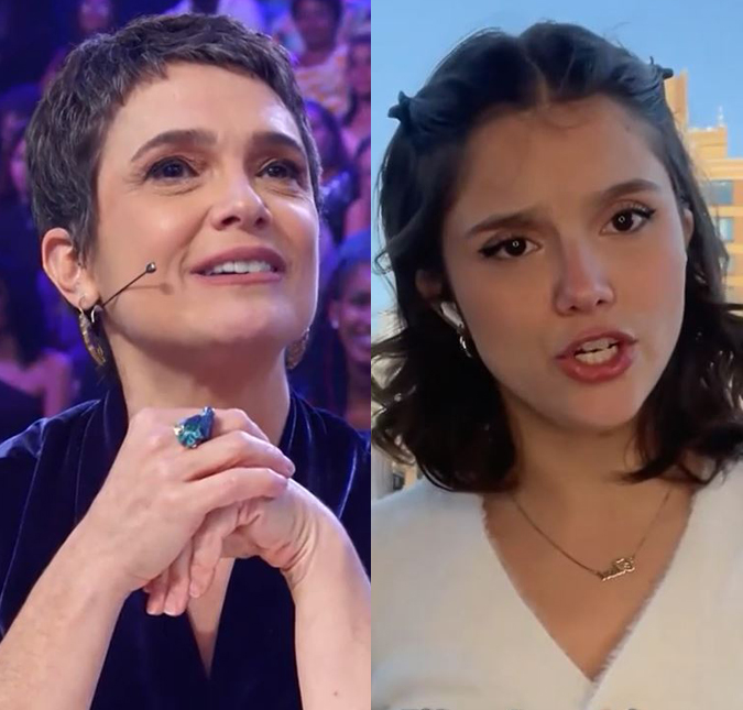 Sandra Annenberg é surpreendida com recado fofo da filha, Elisa