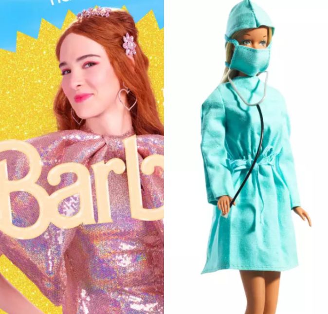 Hari Nef como a doutora Barbie evoluiu desde que chegou em 1973. Para tarefas fora da sala de cirurgia, a boneca vinha com um jaleco branco, um estetoscópio, um espelho de cabeça e até um diploma de medicina em miniatura emoldurado. Hari Nef como a doutora Barbie evoluiu desde que chegou em 1973. Para tarefas fora da sala de cirurgia, a boneca vinha com um jaleco branco, um estetoscópio, um espelho de cabeça e até um diploma de medicina em miniatura emoldurado.