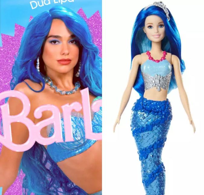 Chocando muitos fãs, Dua Lipa é a Barbie Sereia! Com um cabelão azul de milhões, a cantora chamou a atenção com o lançamento do trailer. Chocando muitos fãs, Dua Lipa é a Barbie Sereia! Com um cabelão azul de milhões, a cantora chamou a atenção com o lançamento do trailer.