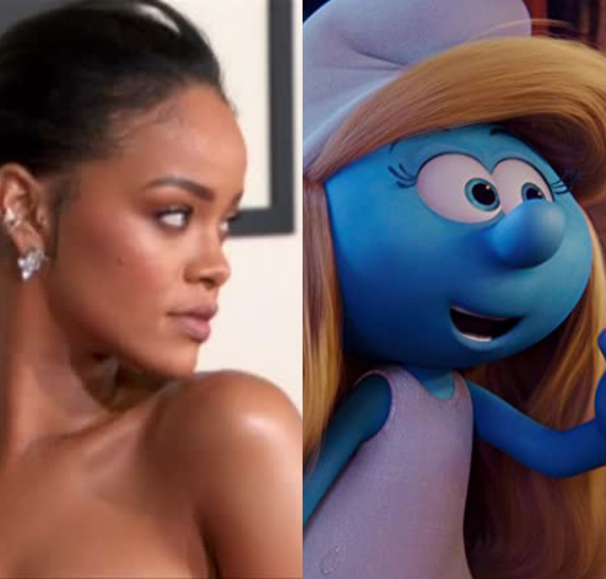 Rihanna será dubladora no próximo filme dos <I>Smurfs</i>
