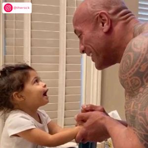 Nem parece ele! A foto de infância de 'The Rock' que o vai surpreender