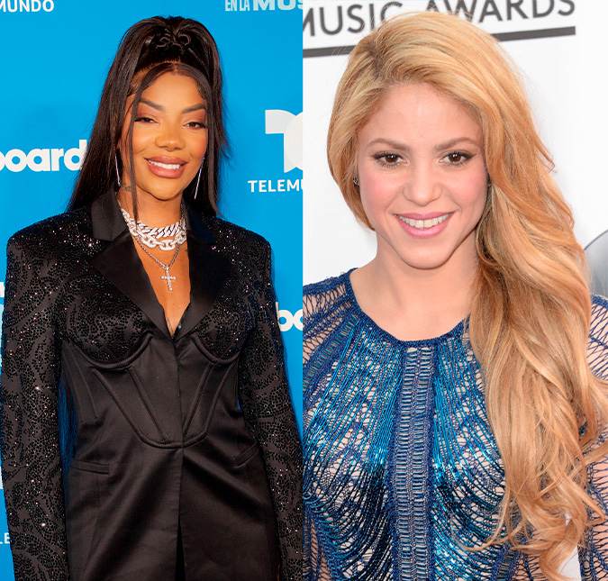 Ludmilla encontra Shakira e cantoras posam juntinhas no <I>Latin Billboard Woman in Music</i> em Miami; veja o vídeo