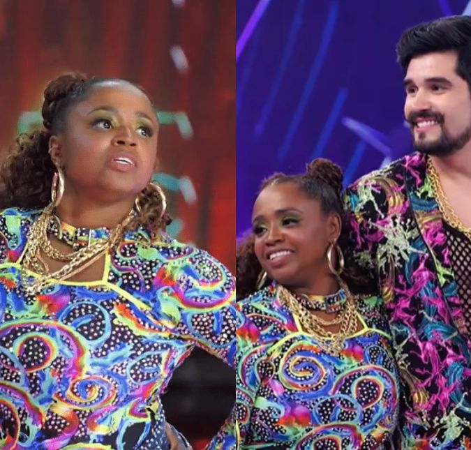 No <i>Dança dos Famosos</i>, Daiane dos Santos se joga no <i>funk</i> e recebe elogios: - <i>Você estava com sangue no olho</i>