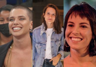 Bruna Linzmeyer e Andréia Horta reagem à clique raro de Bianca Comparato com namorada, Alice Braga; confira!