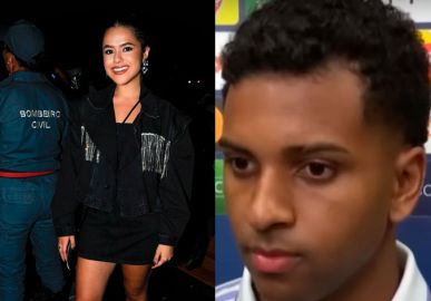 Em meio a boatos de romance, Maisa Silva posa ao lado de Rodrygo Goes: <i>Amigo</i>