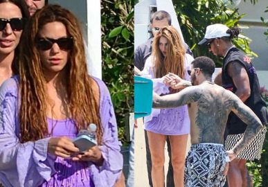 Após suposto <i>affair</i> com Tom Cruise, Shakira é flagrada em passeio de barco com Lewis Hamilton; veja!