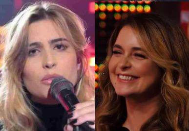Cláudia Abreu se emociona ao ver filha cantando em público: <I>É a primeira apresentação dela</i>