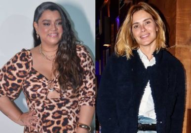 Preta Gil se emociona ao receber visita surpresa de Carolina Dieckmann