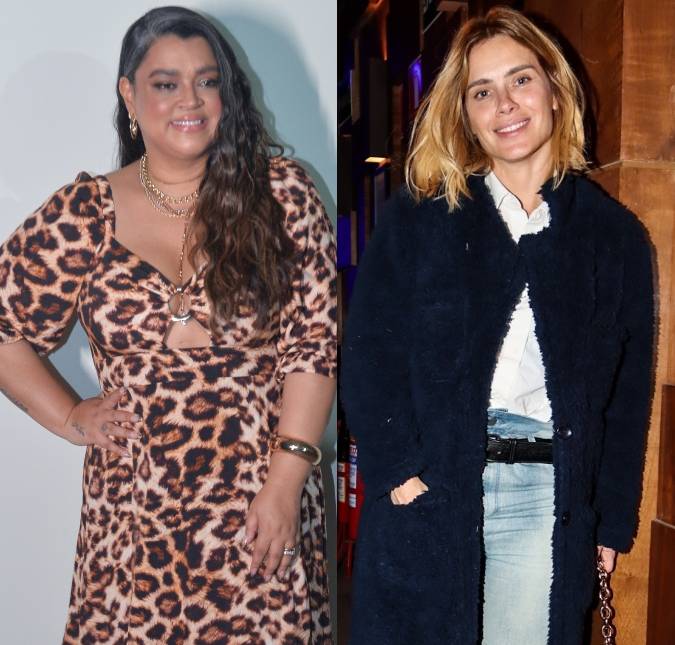 Preta Gil se emociona ao receber visita surpresa de Carolina Dieckmann