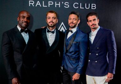 Enzo Celulari, Rafael Zulu e mais famosos marcam presença em evento da <i>Ralph Lauren</i>