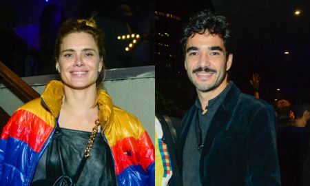 Carolina Dieckmann, Caio Blat e outros famosos curtem <i>show</i> de <i>Kraftwerk e Underworld</i>