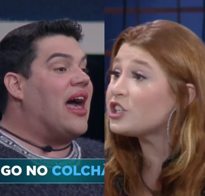 Erick e Giulia batem boca, atriz não aguenta pressão e chora; veja o que rolou em <I>A Grande Conquista</i>