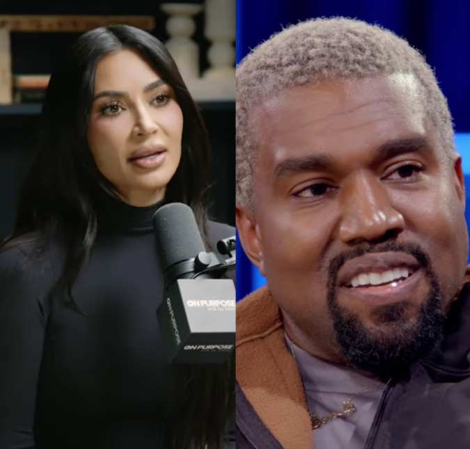 Kim Kardashian solta o verbo sobre antigo casamento com Kanye West: <I>Não posso ajudar quem não quer ajuda</i>