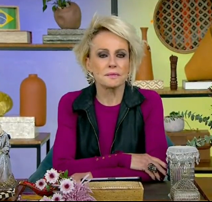 Ana Maria Braga se emociona durante reportagem do <I>Mais Você</I>, assista