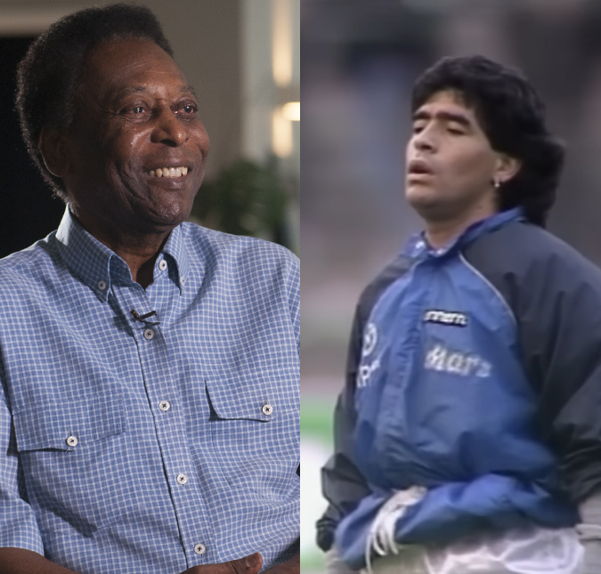 Página de Maradona é <I>hackeada</i> no <I>Facebook</i> e invasores colocam foto de Pelé como a principal