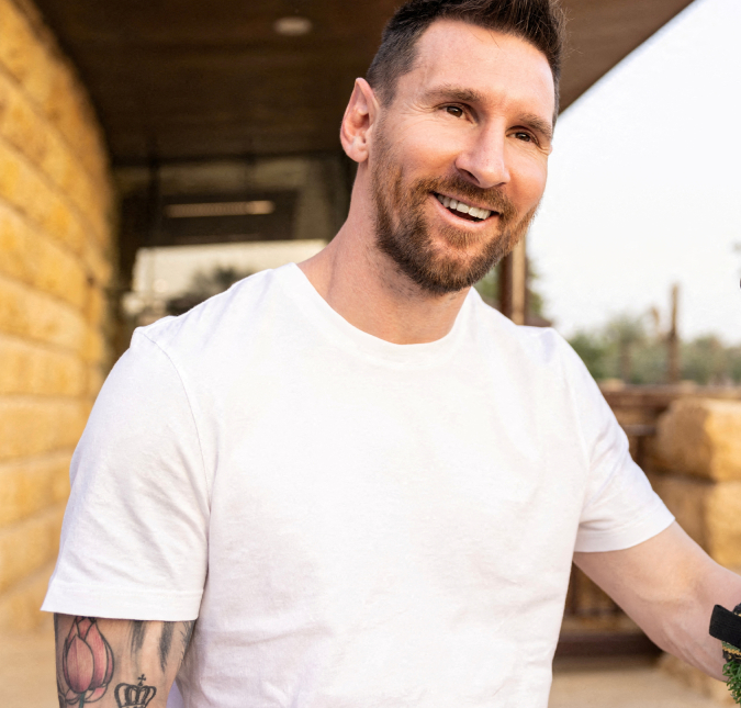 Lionel Messi marca presença no <I>show</i> do <I>Coldplay</i> e causa alvoroço