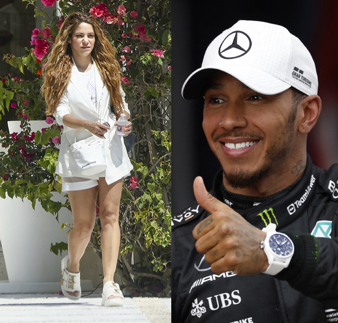 Shakira e Lewis Hamilton estão se conhecendo melhor, diz revista