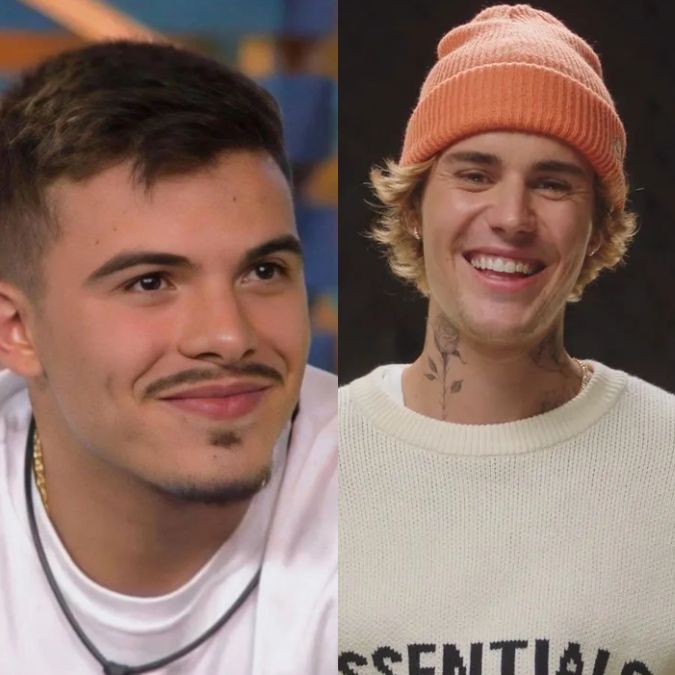 Fãs desmentem Thomaz Costa após ator publicar foto com Justin Bieber: <i>Não é ele</i>