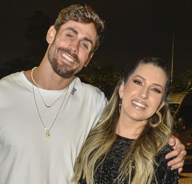 Cara de Sapato curte evento com Amanda Meirelles em São Paulo