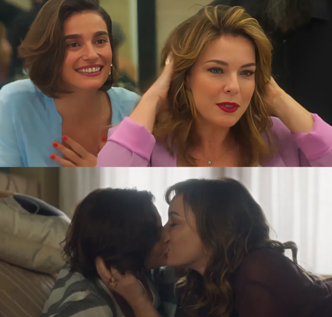 Aconteceu! Após cena ser barrada diversas vezes, beijo de Clara e Helena é exibido em <I>Vai Na Fé</i>