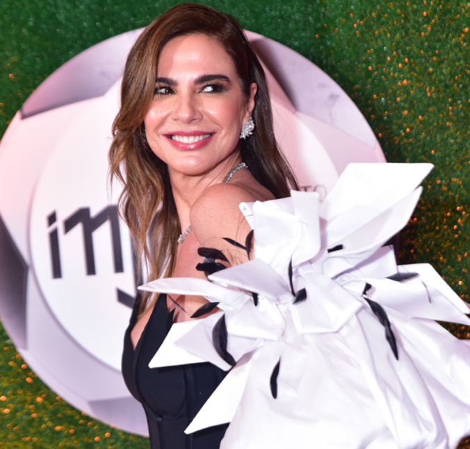 Luciana Gimenez usa salto no leilão do Instituto Neymar Jr. e comemora: <i>Eu tive bastante sorte, foi um acidente bem feio</i>