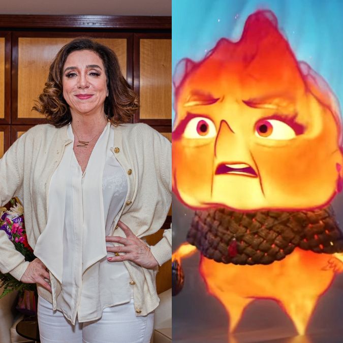 Marisa Orth se diverte ao revelar semelhança com personagem de <i>Elementos: - Explosiva</i>