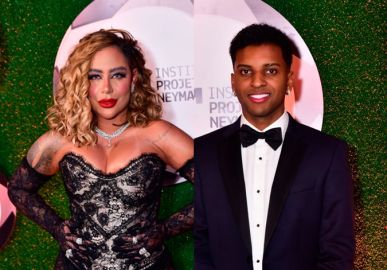 Rafaella Santos esclarece que não deu cantada em Rodygo Goes no leilão de Neymar Jr.: <i>- Foi uma brincadeira</i>