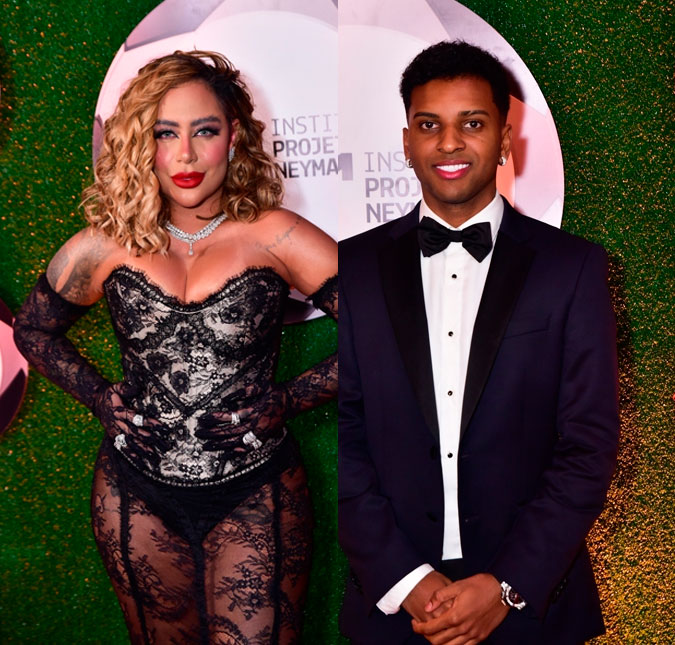 Rafaella Santos esclarece que não deu cantada em Rodygo Goes no leilão de Neymar Jr.: <i>- Foi uma brincadeira</i>