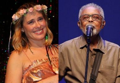 Carolina Dieckmann posta homenagem de aniversário para Gilberto Gil e emociona com texto: <I>Te desejo a Preta curada</i>