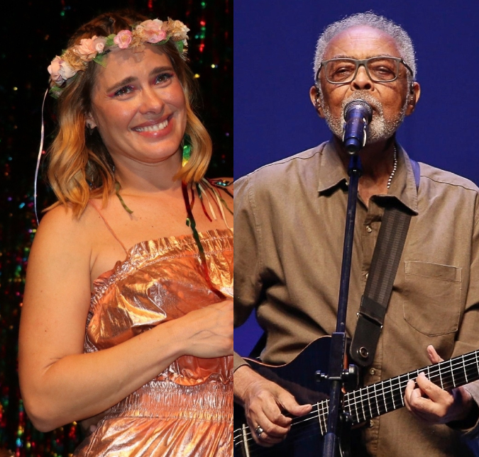 Carolina Dieckmann posta homenagem de aniversário para Gilberto Gil e emociona com texto: <I>Te desejo a Preta curada</i>