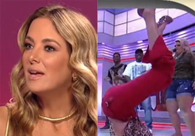Ticiane Pinheiro relembra <i>quadradinho de oito</i> feito em programa: - <i>De repente viram quem é a Ticiane de verdade</i>