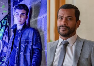 Atores da novela <I>Vai na Fé</i> trocam beijinho e a <I>web</i> fica alvoroçada, veja!