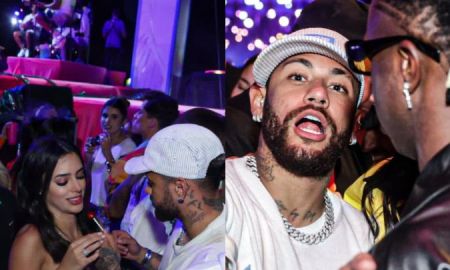 Neymar Jr. se envolve em confusão durante <i>show</i> de Thiaguinho; assista!