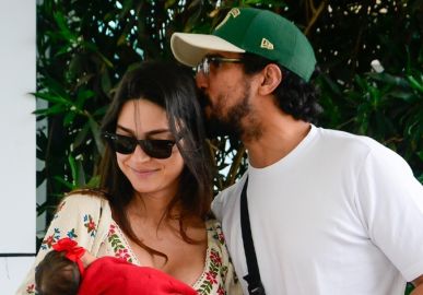 Após filha de Thaila Ayala e Renato Góes passar por cirurgia, famosos mandam mensagens de apoio